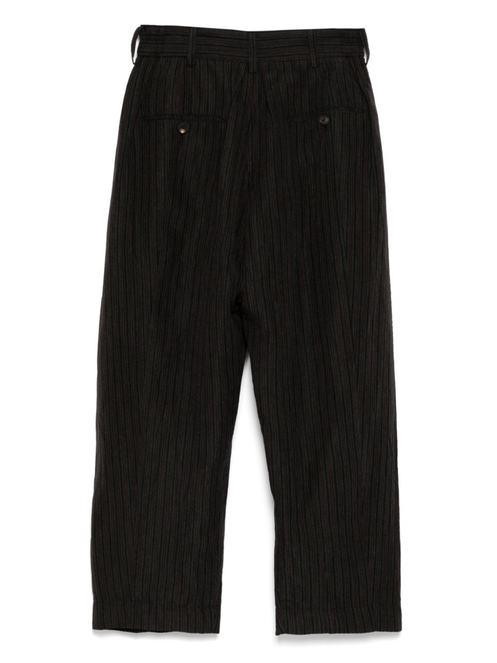 Ziggy Chen front pleat tapered trouser - Grijs