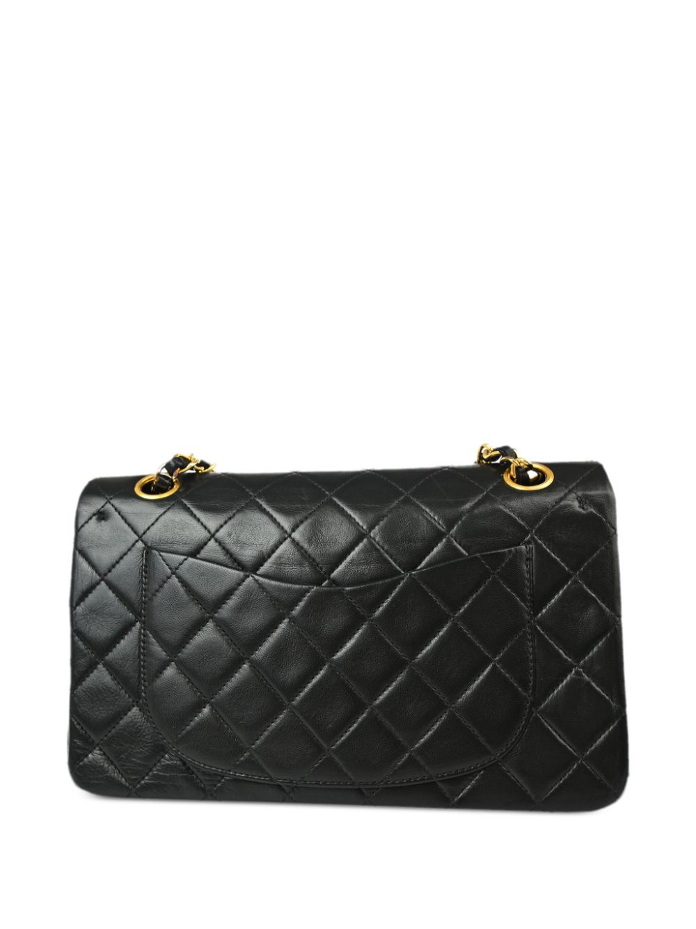 CHANEL Pre-Owned 1990 Double Flap schoudertas - Zwart