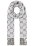 Gucci reversible scarf - Grey