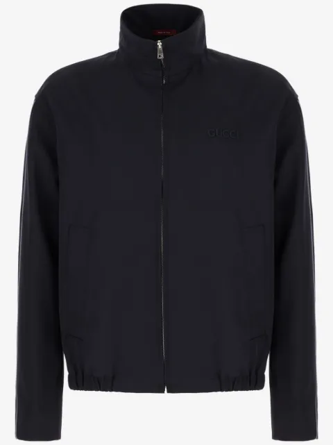 Gucci side-stripe jacket