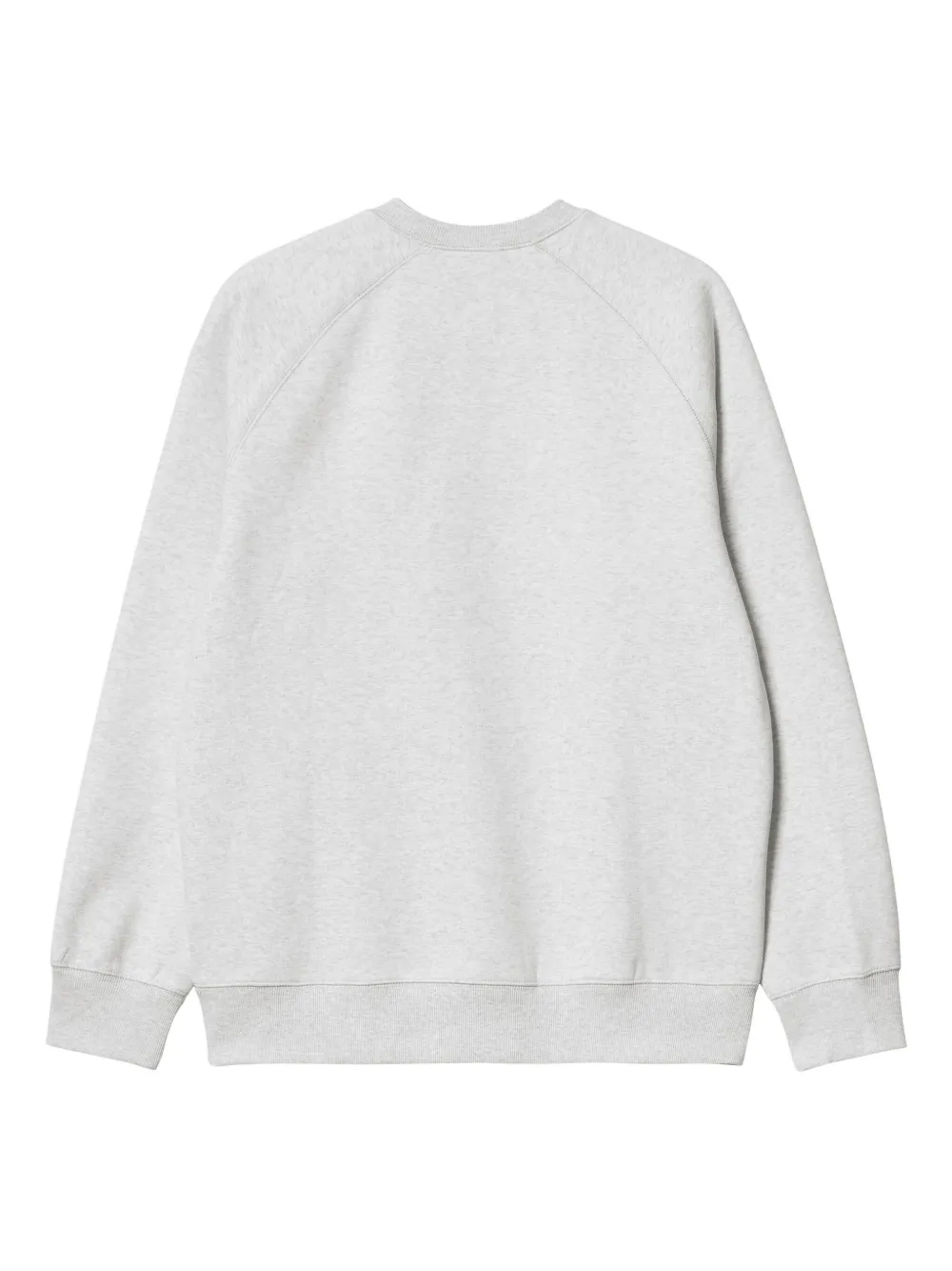 Carhartt Melange Cotton Sweatshirt In Gray