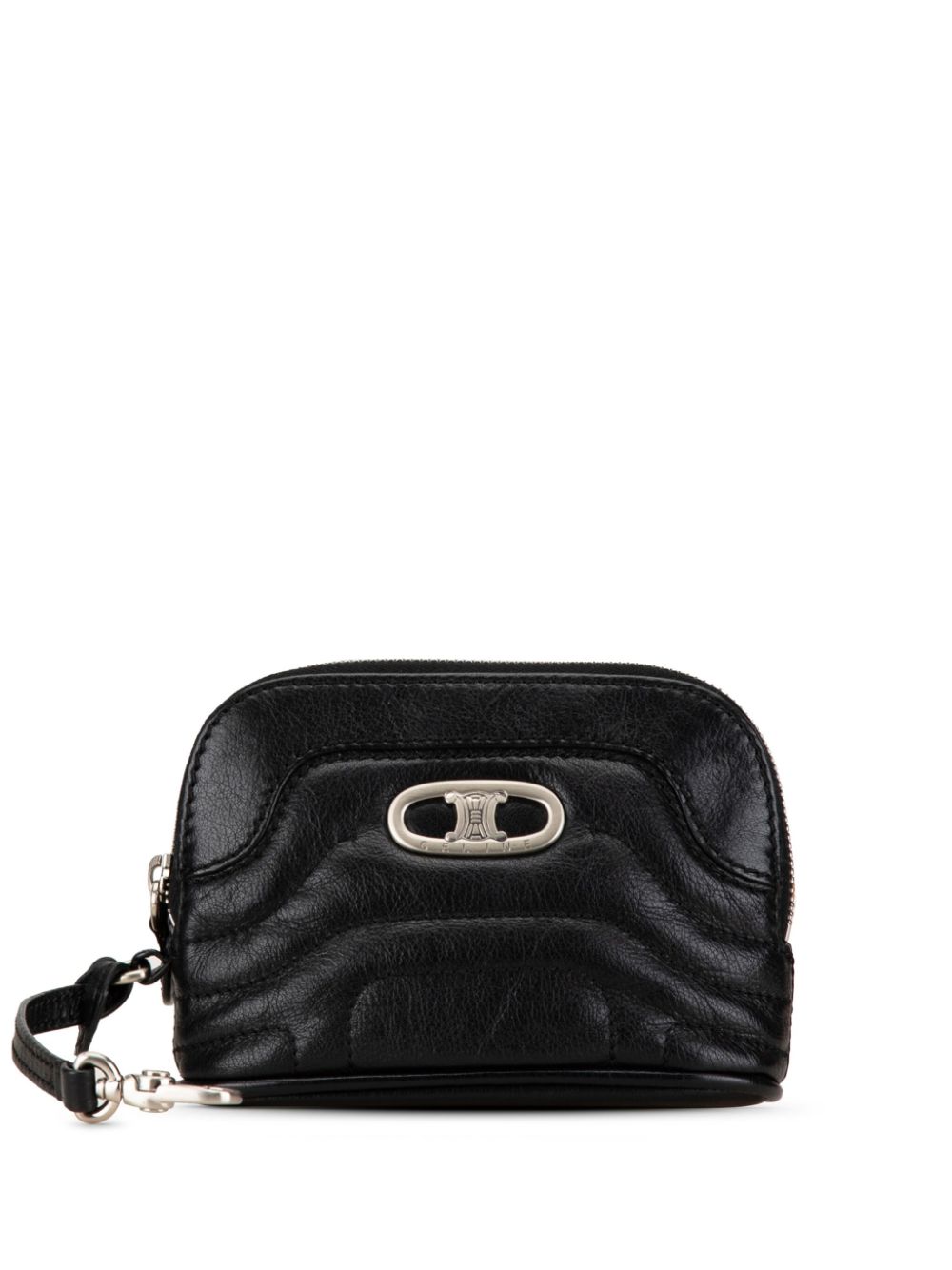 Céline Pre-Owned 2008 Leather Macadam pouch - Black