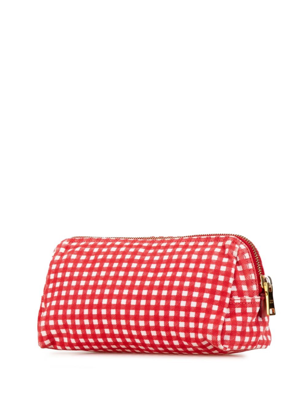 Prada Pre-Owned 20th Century Canapa Vichy Gingham pouch - Rood