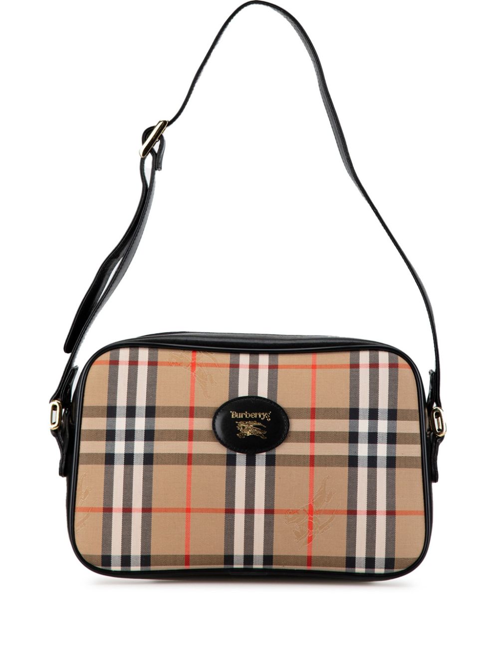 20th Century Haymarket Check Canvas shoulder bag