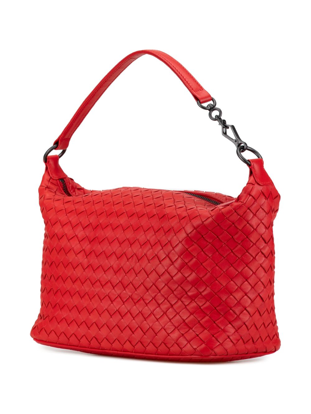 Bottega Veneta Pre-Owned 2012-2013 Nappa Intrecciato schoudertas - Rood