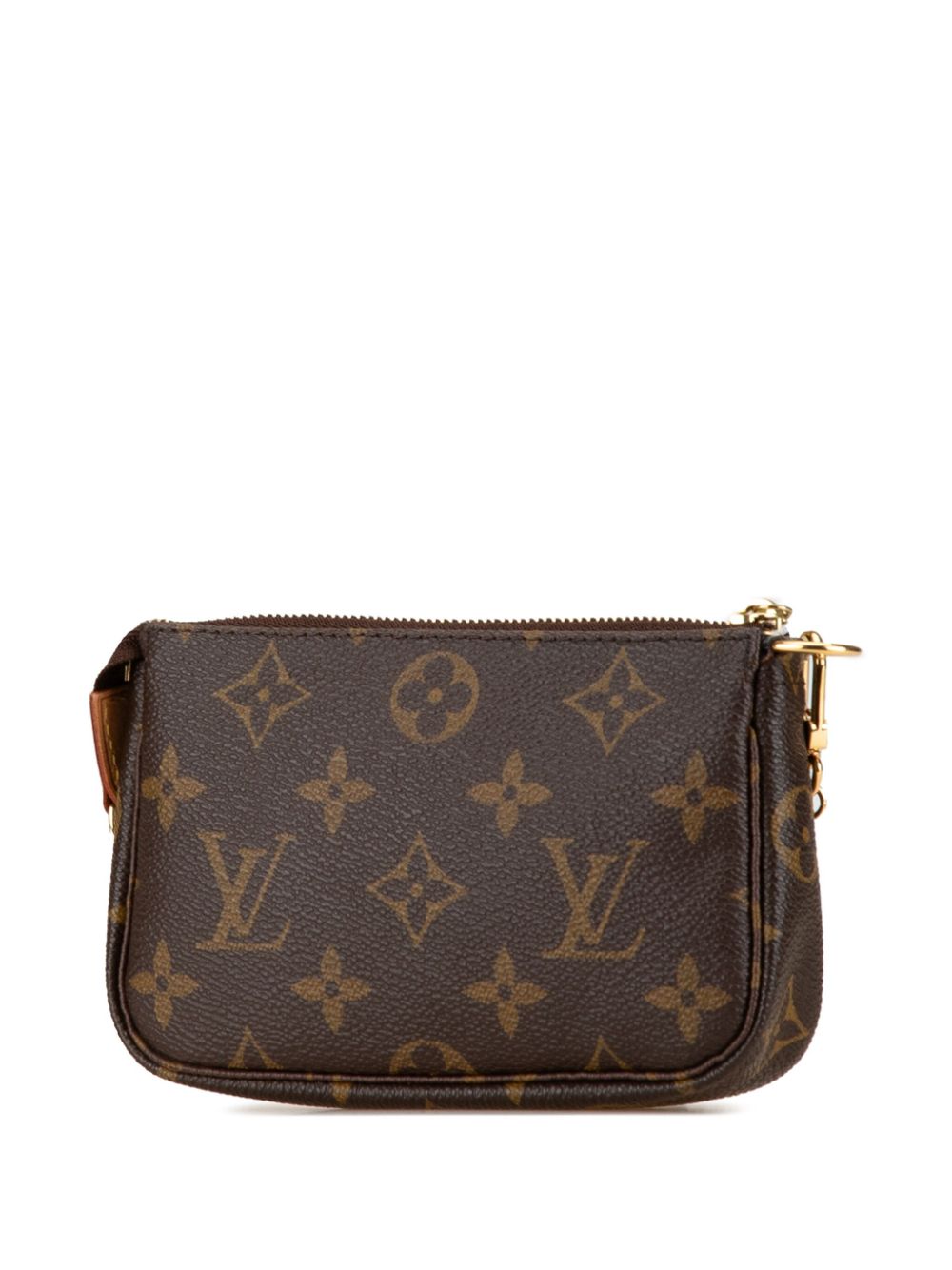 Louis Vuitton Pre-Owned 2008 Monogram Mini Pochette Accessoires handtas - Bruin