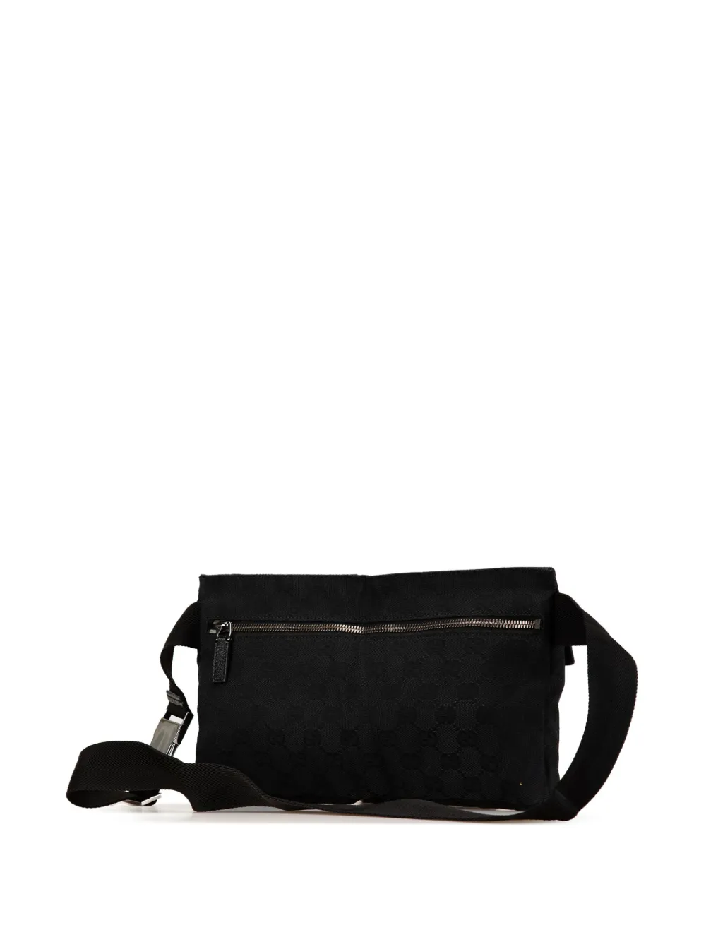 Gucci Pre-Owned 2000-2015 GG Canvas Double Pocket heuptas - Zwart