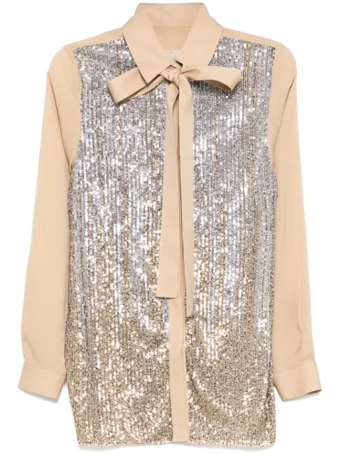 Elie Saab camisa con lentejuelas