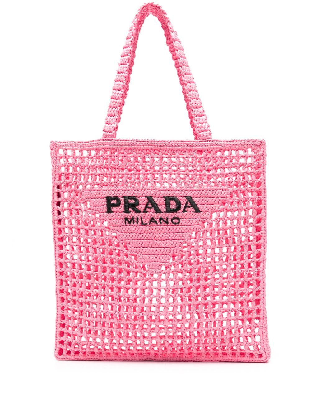 PRADA CROCHET TOTE BAG