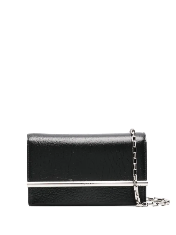 ショルダーバッグ alexander mcqueen Mini Crossbody Bag in Black Leather Alexander McQueen Black Leather Mini Legend Crossbody Bag