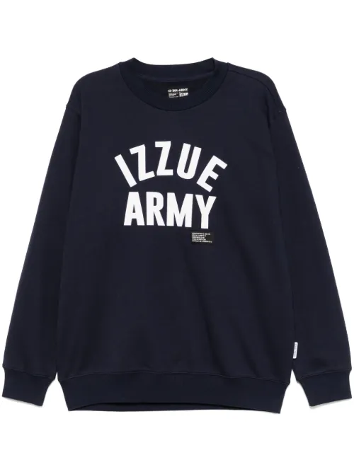 Izzue sweat à logo imprimé - Bleu - izzue - Modalova