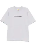A BATHING APE® pixal logo T-shirt - Grey