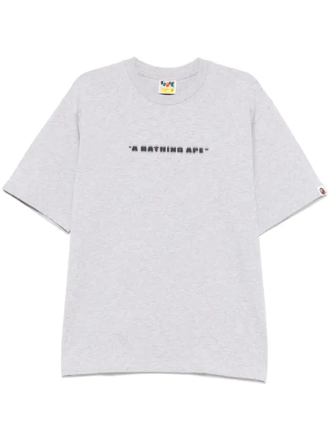 A BATHING APE® pixal logo T-shirt