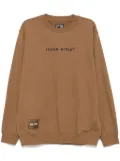 izzue logo sweatshirt - Neutrals