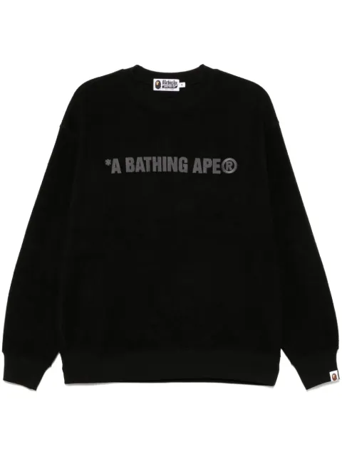 A BATHING APE® logo sweatshirt
