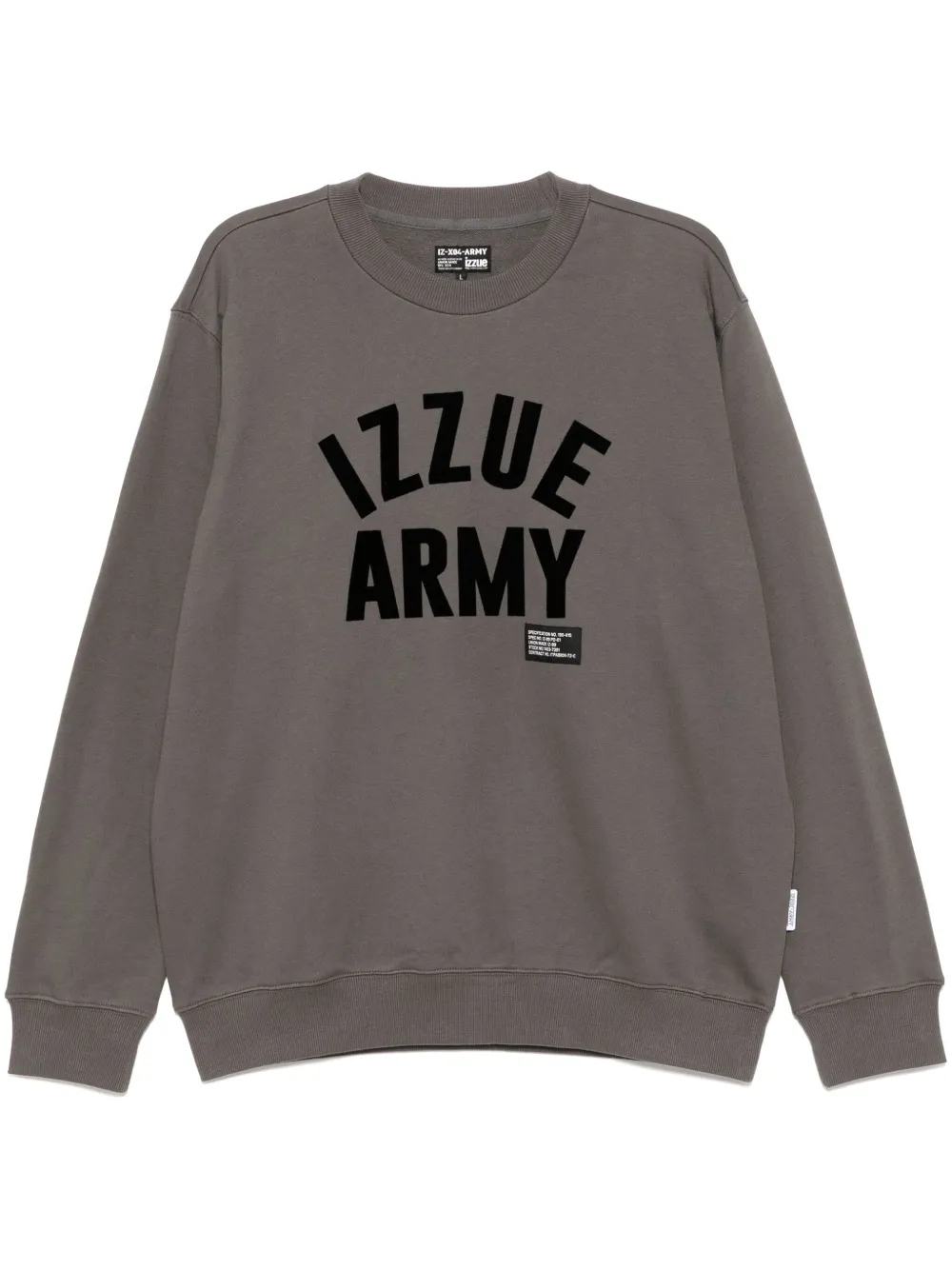 izzue sudadera con logo | gris | Image 1