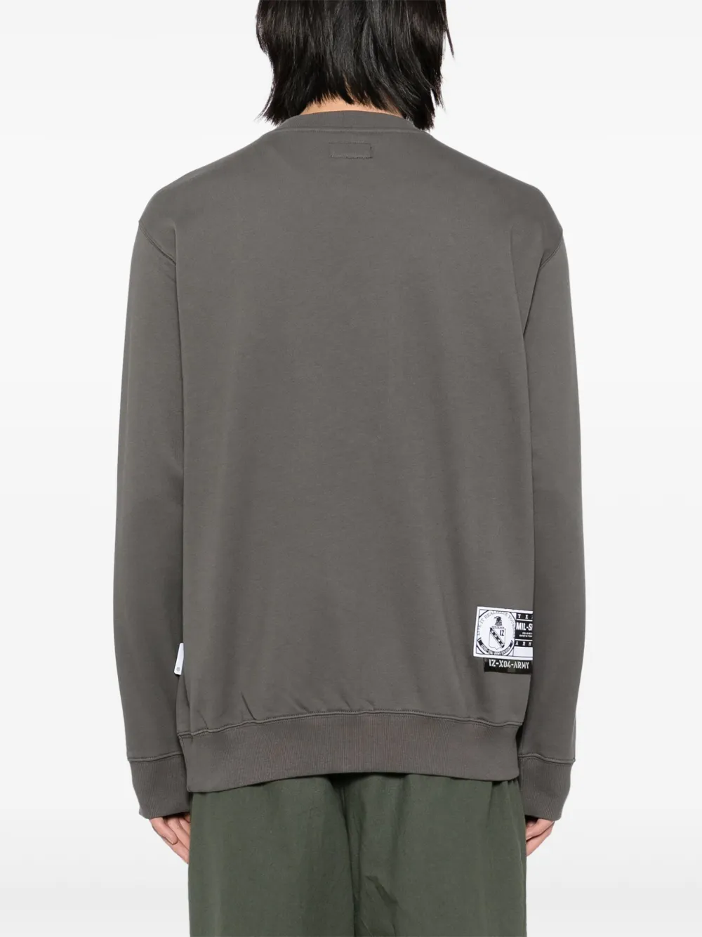 izzue Sweater met logo Grijs