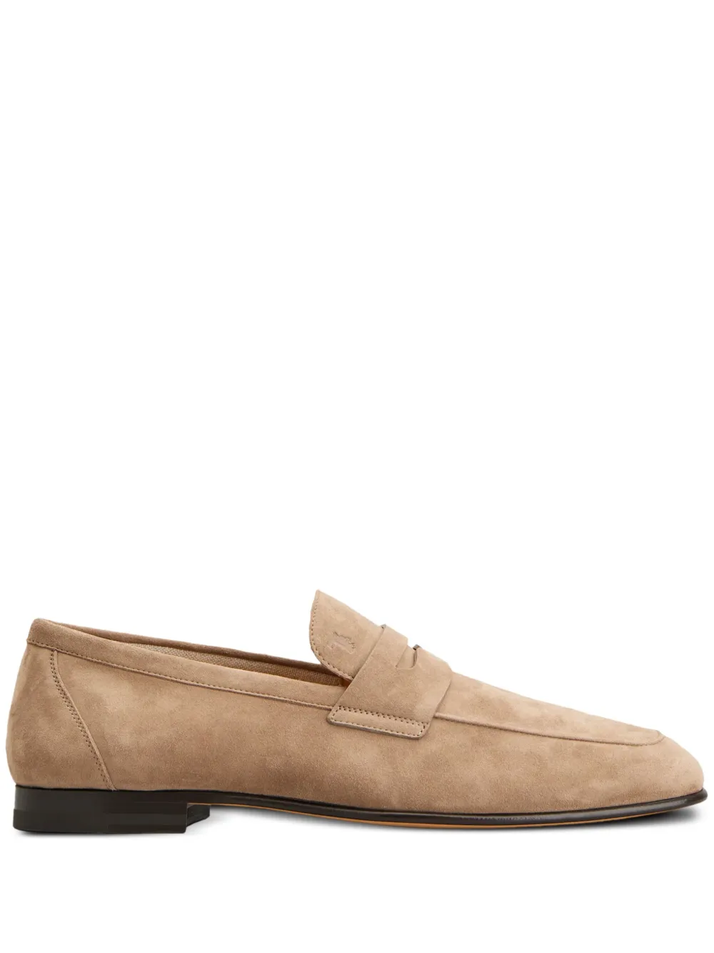 Tod's leather loafers Neutrals