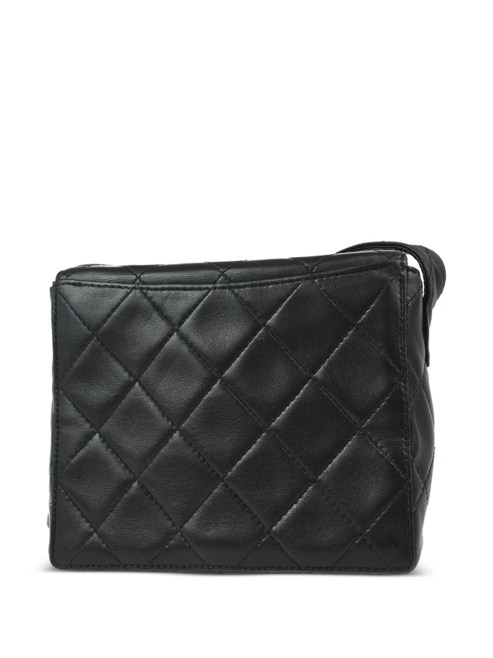 CHANEL Pre-Owned 1997 Straight Flap schoudertas - Zwart