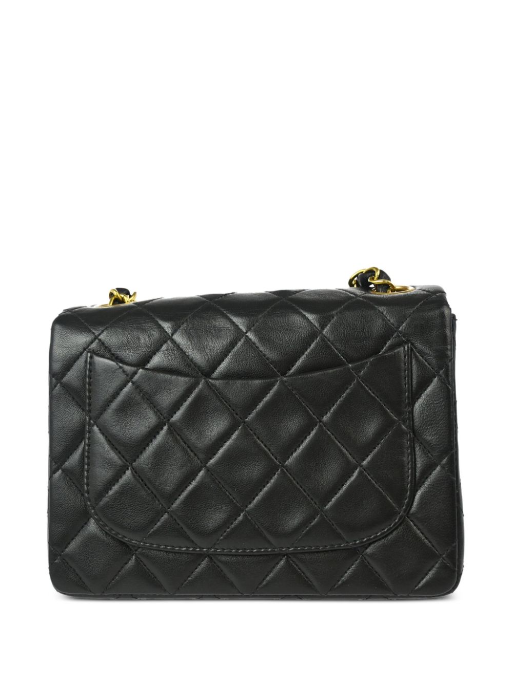 CHANEL Pre-Owned 1995 Classic Square Flap 18 kleine schoudertas - Zwart