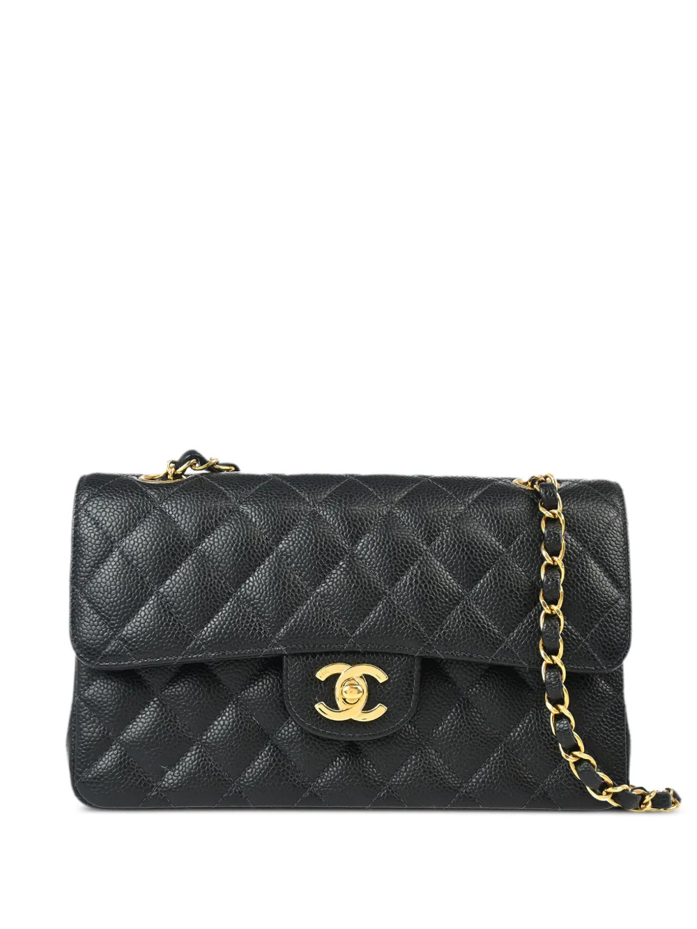 CHANEL Pre-Owned 2005 small Classic Double Flap shoulder bag | Black | Image 1