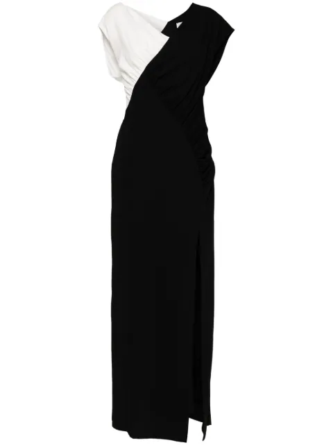 MEHTAP ELAIDI dual fabric dress