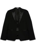 Alexander McQueen chain-embellished blazer - Black