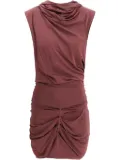 Magda Butrym draped mini dress - Red
