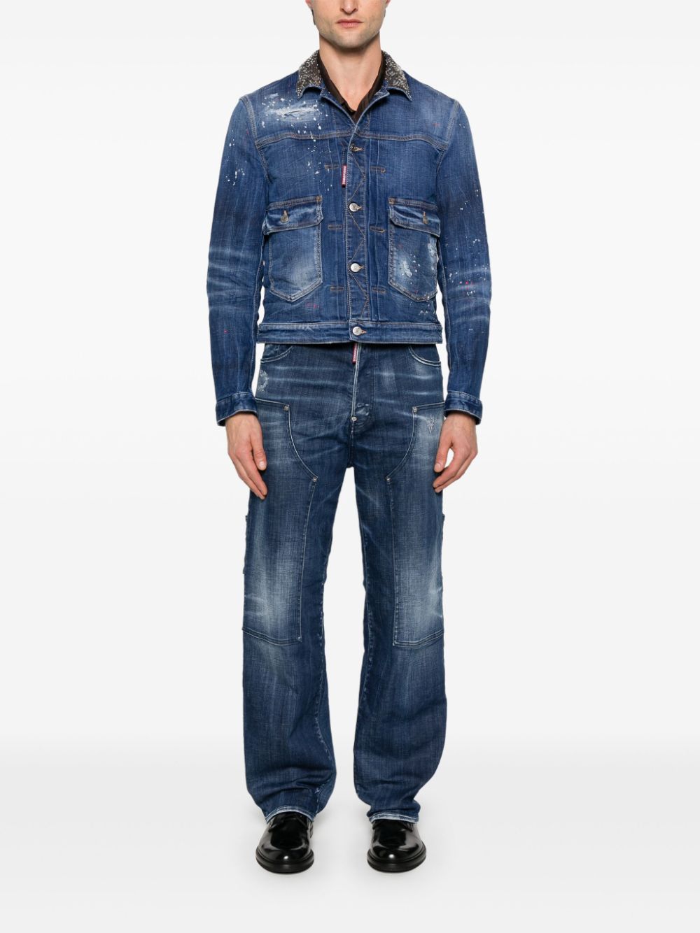 DSQUARED2 carpenter jeans - Blauw