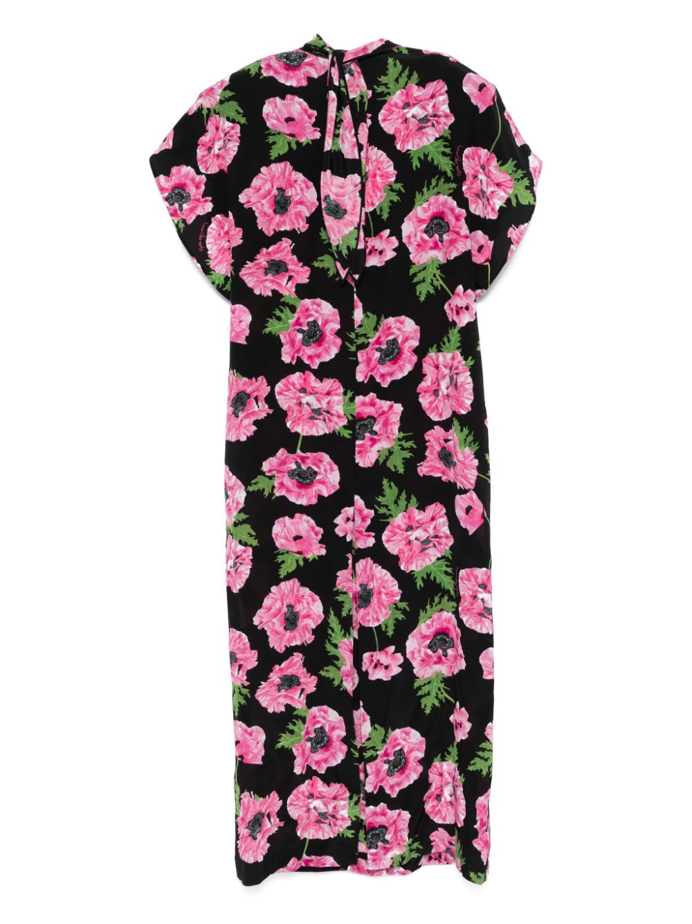 Stella McCartney Maxi-jurk met print - Zwart