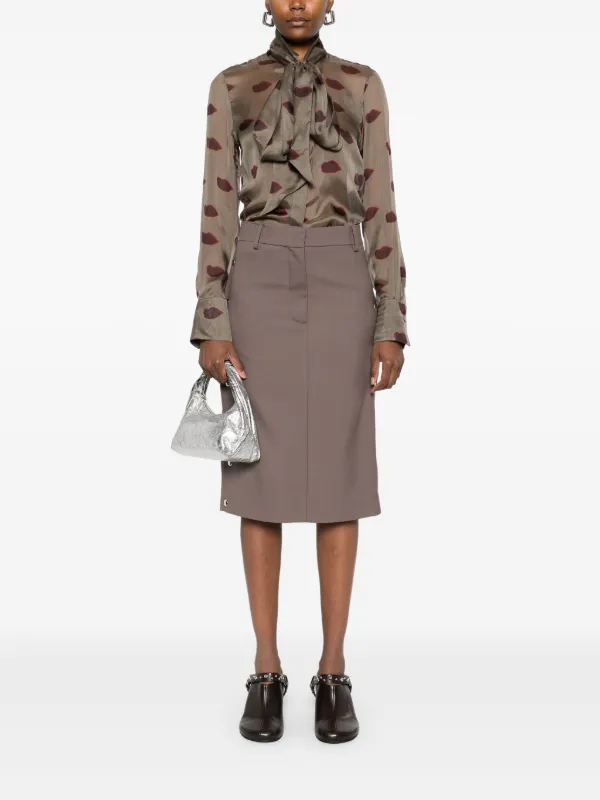 Stella McCartney - Stella McCartney　ブラウス　グリーン Stella McCartney パターン ブラウス | グリーン | FARFETCH JP