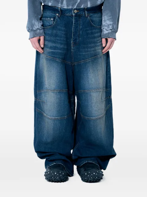 Balenciaga jeans con parche del logo