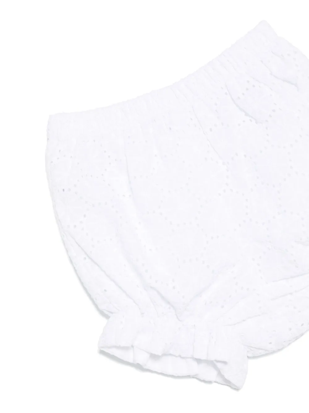Patachou Broderie anglaise shorts Wit