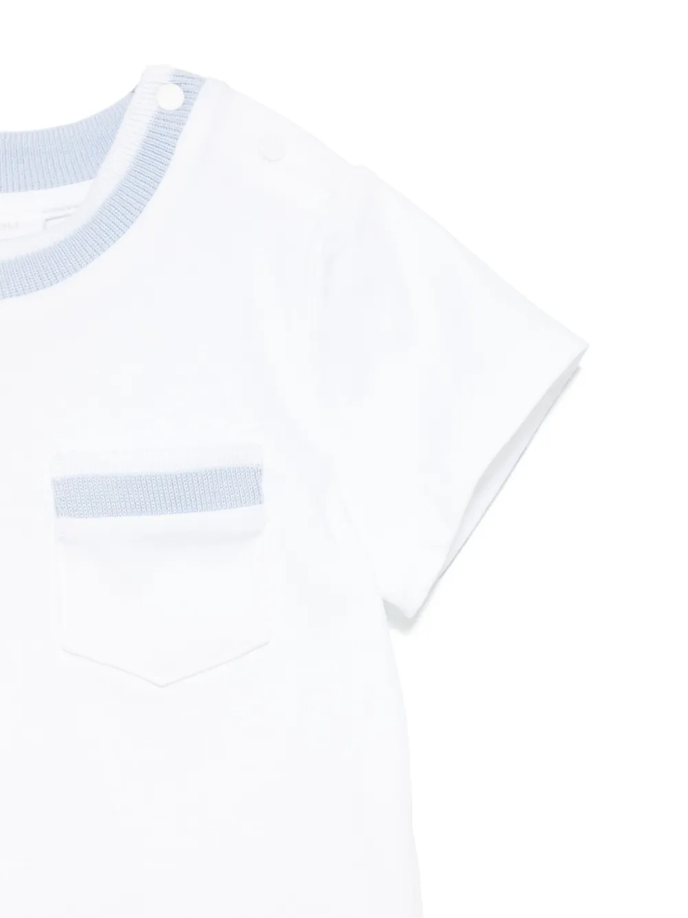 Patachou Tweekleurige shorts set Blauw