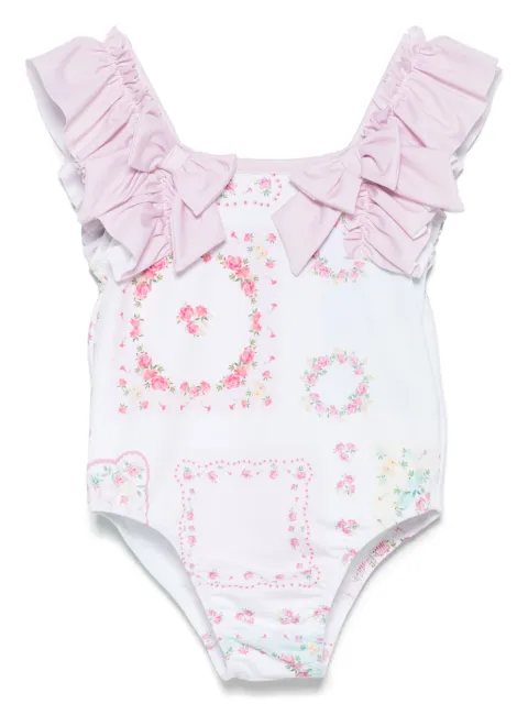 Patachou floral-print swimsuit