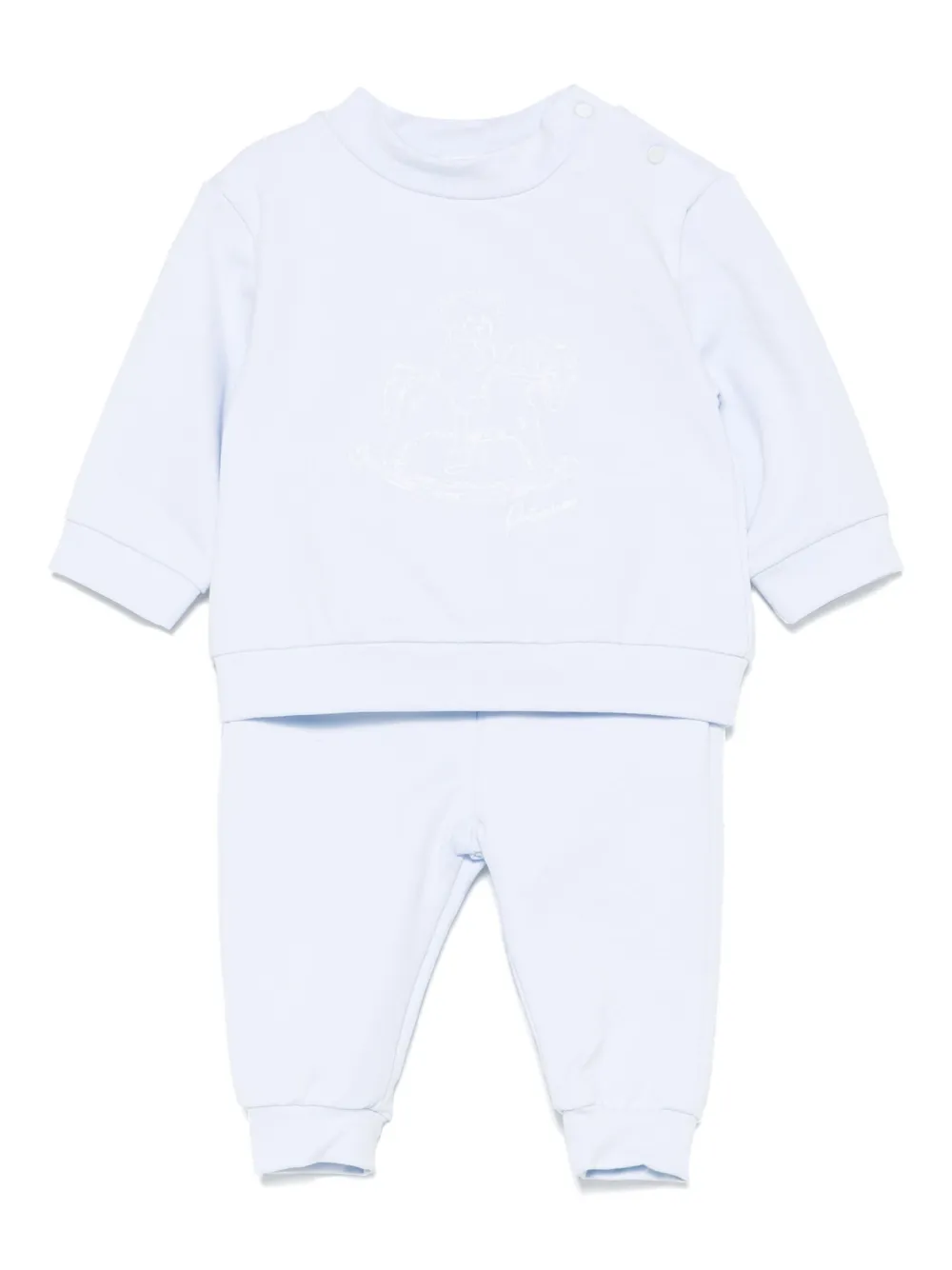 Patachou motif-embroidered tracksuit set | Blue | Image 1