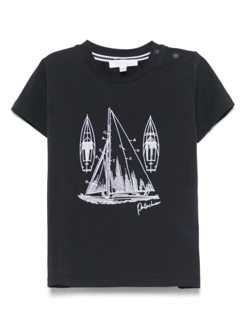 Patachou playera con motivo bordado