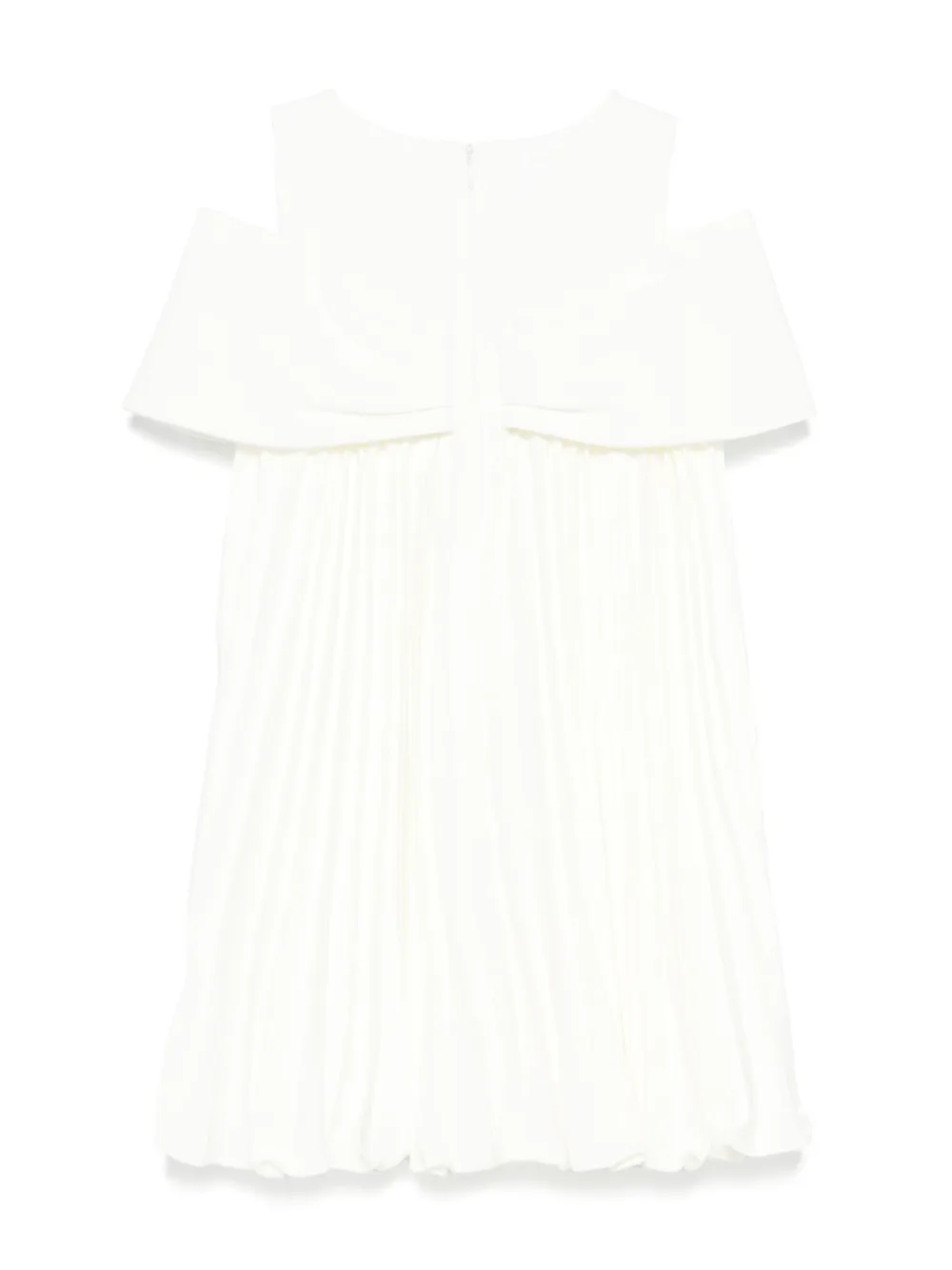 Patachou Jurk met strikdetail Wit