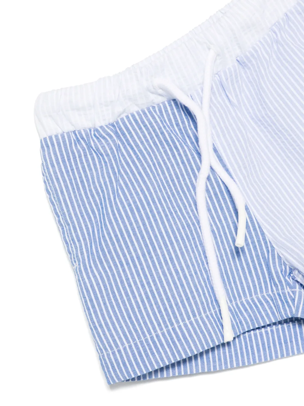 Patachou Gestreepte shorts set Blauw