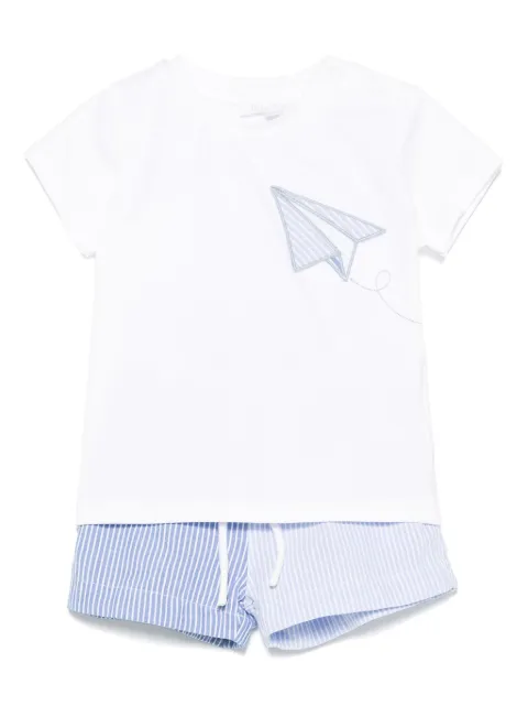 Patachou striped shorts set