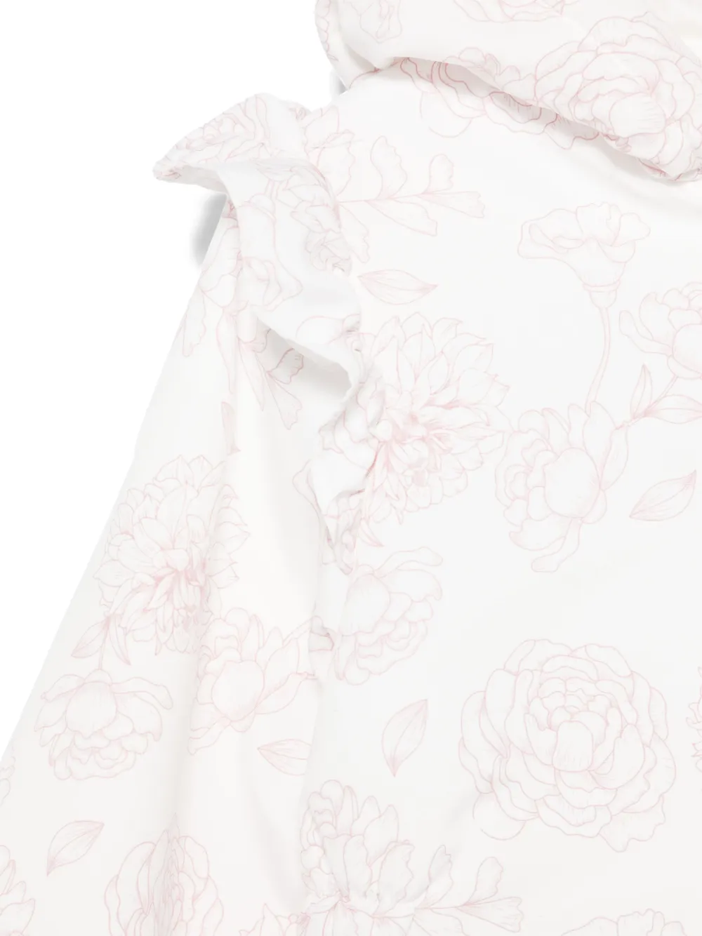 Patachou Jas met bloemenprint Wit
