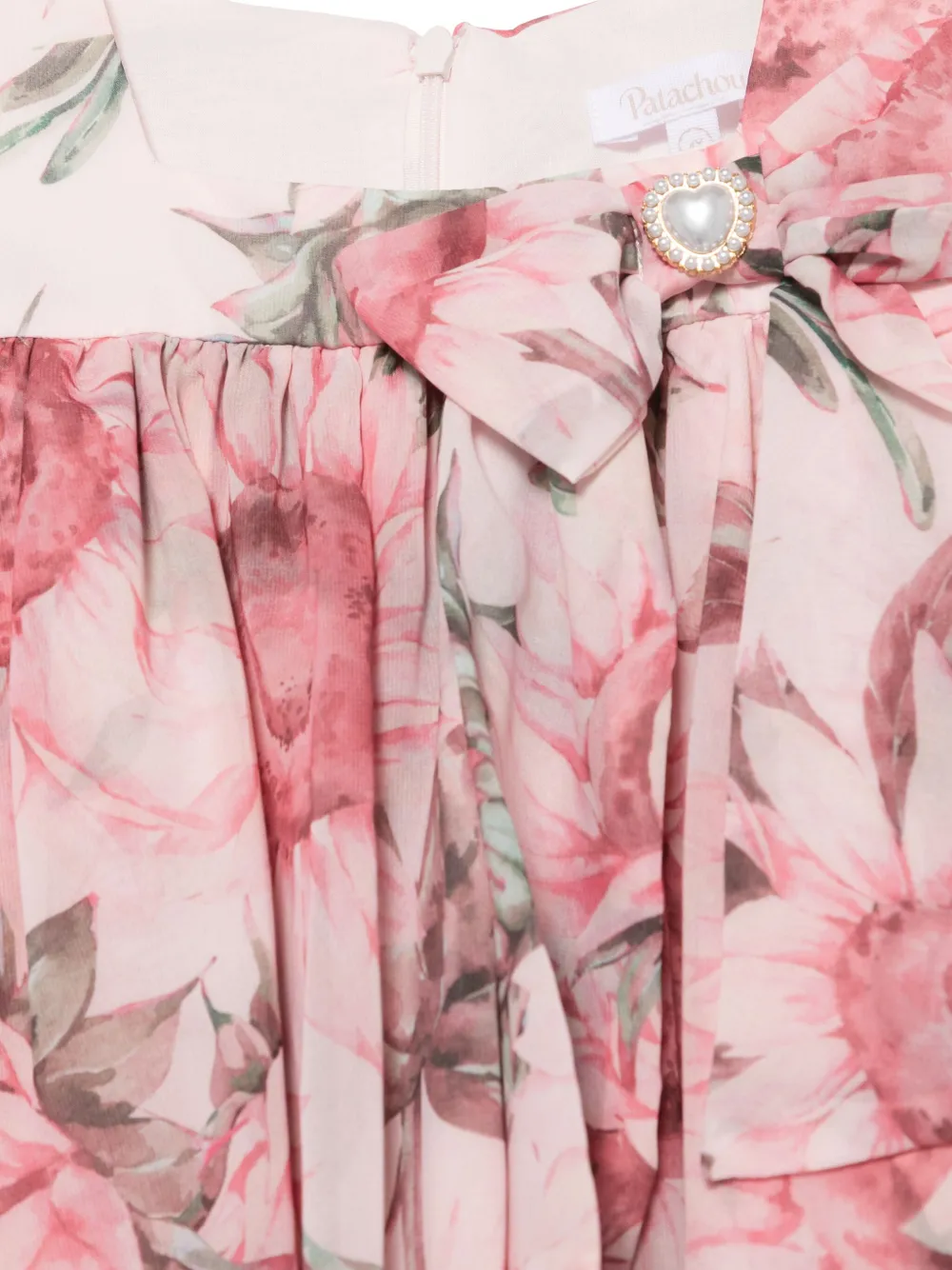 Patachou Jurk met bloemenprint Roze