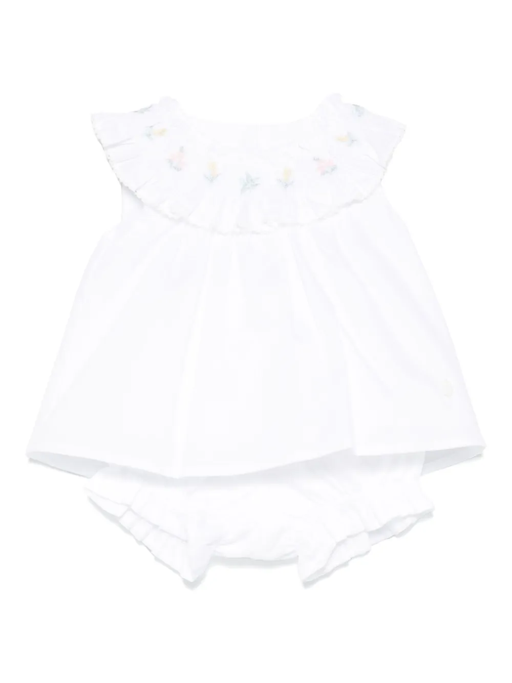 Patachou Conjunto com short em algodão | Branco | Image 1