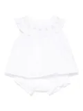 Patachou cotton shorts set - White