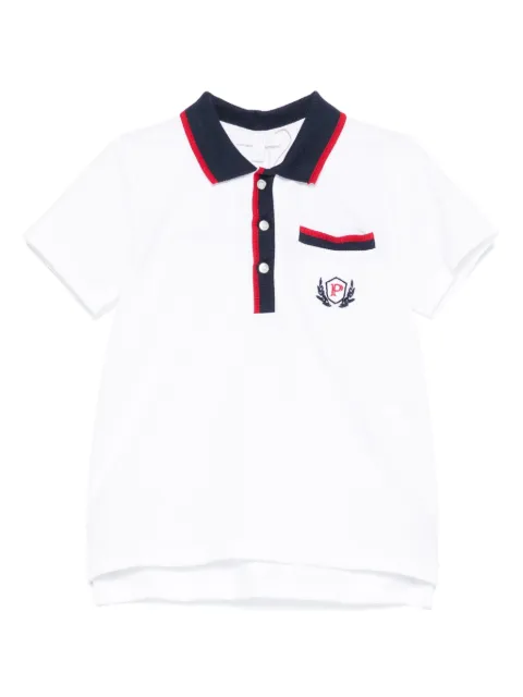 Patachou Camisa polo com logo bordado