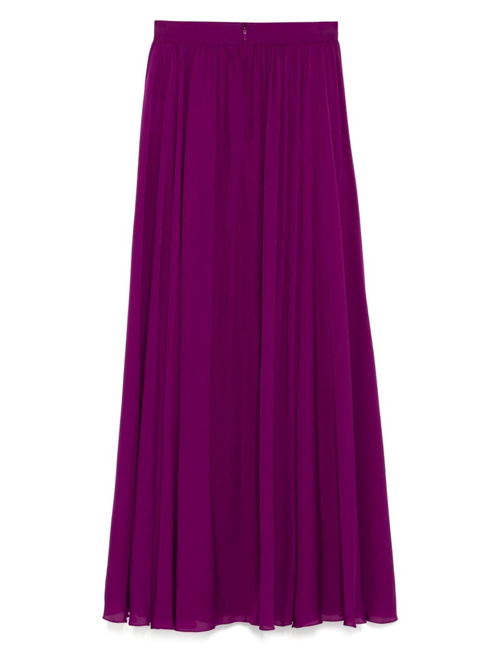 Elie Saab silk maxi skirt - Paars