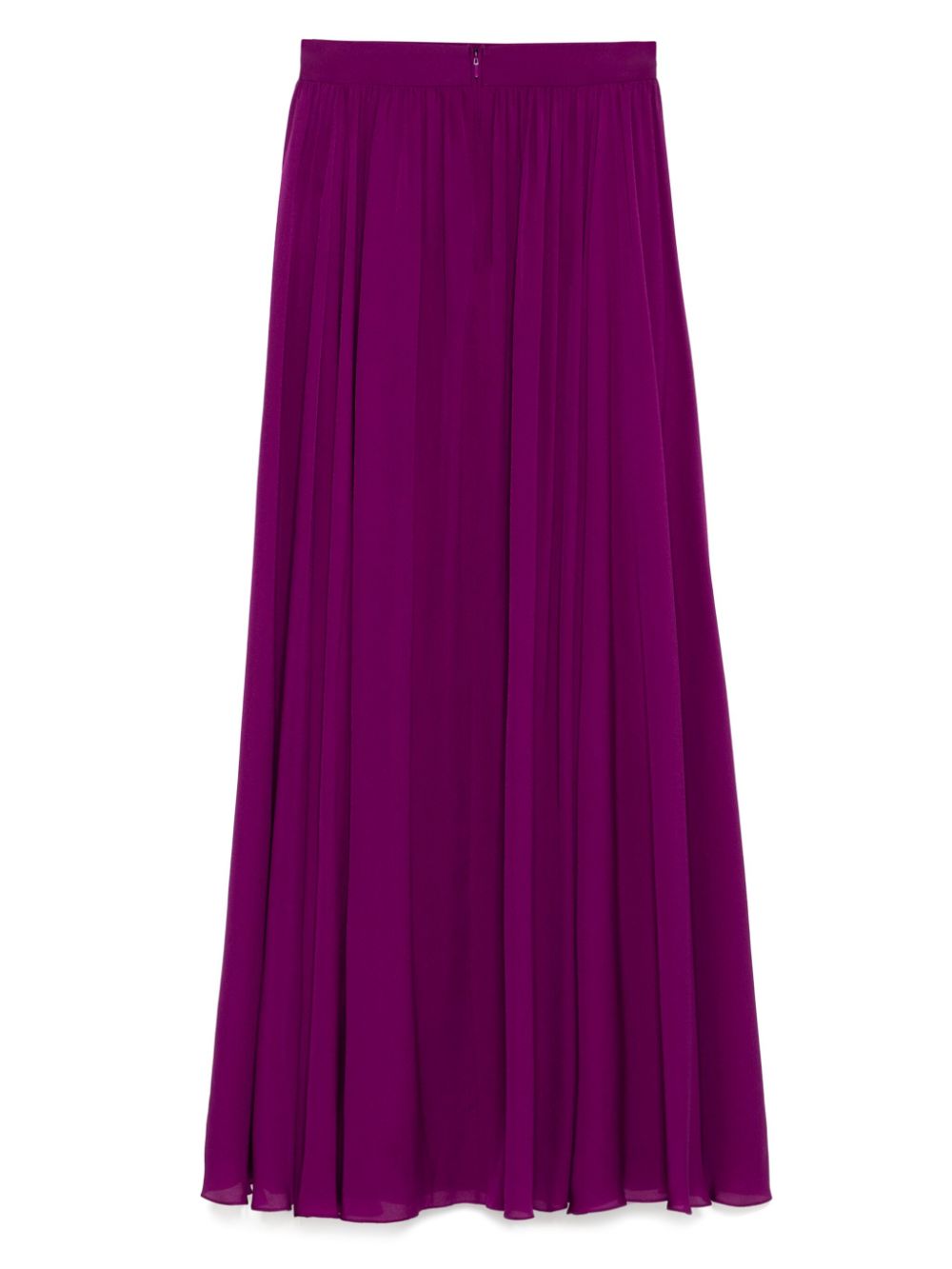 Elie Saab silk maxi skirt - Paars