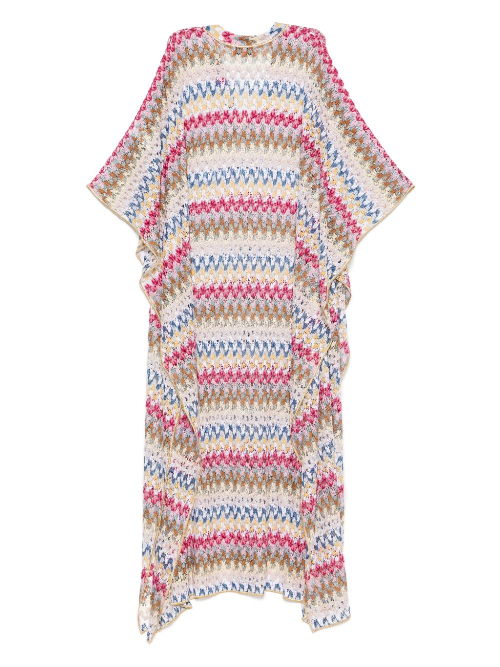 Missoni lamé crochet beach cover-up - Pink