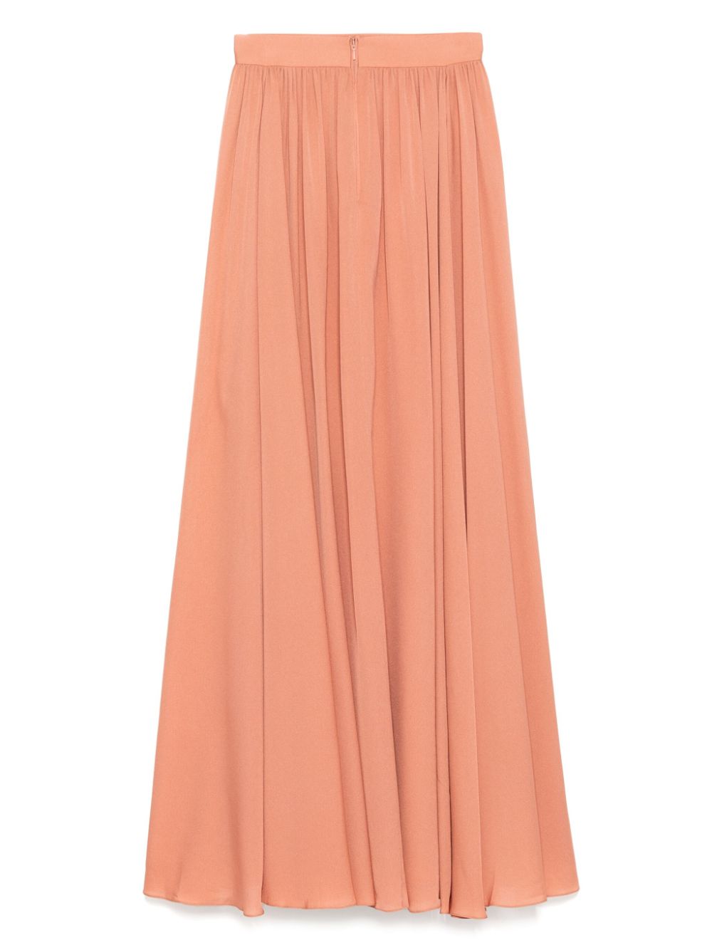 Elie Saab silk maxi skirt - Roze