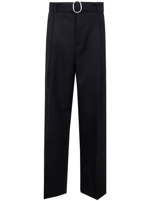 Jil Sander pantalones con cinturón